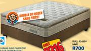 Sealy Grand Euro Pillow Top Double or Queen Base Set