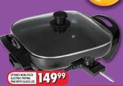 Ottimo Non-Stick Electric Frying Pan with Glass Lid