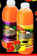 Caribbean Smoothie Dairy King Concentrate Assorted-1 Ltr each