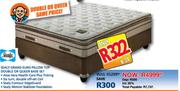 Sealy Grand Euro Pillow Top Double Or Queen Base Set