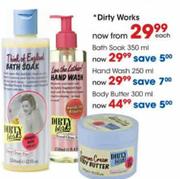 Dirty Works Hand Wash-250ml Each