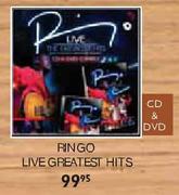 Ringo Live Greatest Hits (CD & DVD)