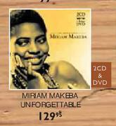Miriam Makeba Unforgettable (2CD & DVD)