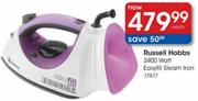 Russell Hobbs 2400 Watt Easyfill Steam Iron 17877-Each