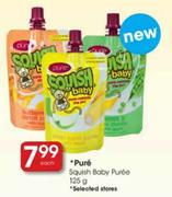 Pure Squish Baby Puree-125g Each
