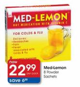 Med-Lemon 8 Powder Sachets