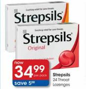 Strepsils 24 Throat Lozenges