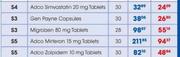 Adco Mirteron 15mg Tablets-30 pack