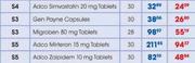 Adco Simvastatin-20mg Tablets-30 pack