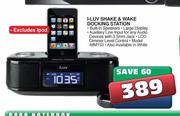 I-Luv Shake & Wake Docking Station