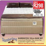 Slumberland Barrington 152cm Base Set