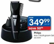 Phillips 4-In-1 Multi-Groom Set-Per Set