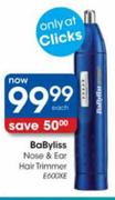 Bobyliss Nose & Ear Hair Trimmer-Each
