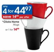 Clicks Home Mugs-Per Offer