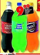 Iron Brew/Sparletta/Twist Cold Drinks Assorted-2L Each