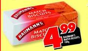 Baumann's Match Biscuits-180g
