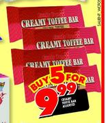 Creamy Toffee Bar Assorted-5's
