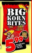 Big Korn Bites Assorted-120g Each
