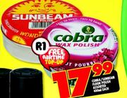 Cobra/Sunbeam Floor Polish Assorted-400ml Each