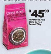 PnP Mocha Java Blend Coffee Beans-250g