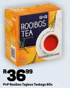 Pnp Rooibos Tagless Teabags-80's
