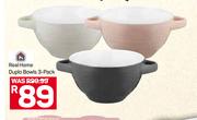 Real Home Duplo Bowls 3-Pack