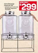 Home Beverage Dispenser Set 