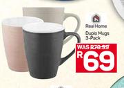 Real Home Duplo Mugs 3-Pack