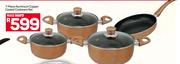 7-Piece Aluminium Copper Coated Cookware Set