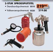 5-Stuk Sproeispuitstel Standaardspuitvermore-SG10