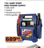 Jump Start And Power Supply-12V
