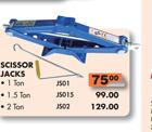 Scissor Jacks(J5015)-1.5 Ton