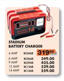 Stadium Battery Charger(BC04AR)-4 Amp