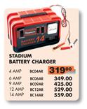 Stadium Battery Charger(BC12AR)-12 Amp