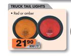 Truck Tail Lights Red Or Amber