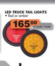 Led Truck Tail Night Red Or Amber