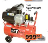 2HP Compressor-24ltr