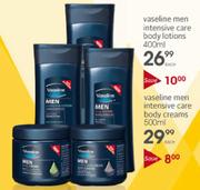 Vaseline Men Intensive Care Body Lotions-400ml Each