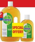 Dettol Antiseptic Liquid 750mm Plus Free 250ml