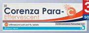 Corenza Para-c-10 Effervescent Tablets