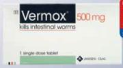 Vermox 500mg -1 Tablet