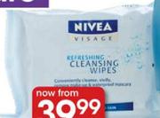 Nivea Visage Cleansing Wipes-25's