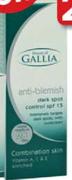 Gallia Anti-Blemish Moisturiser SPF 15-50ml