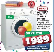 Defy Autodry Series 6 Tumble Dryer-5kg
