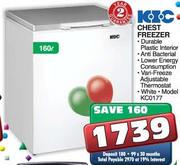 KIC Chest Freezer-160 Ltr