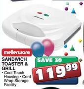 Mellerware Sandwich Toaster & Grill