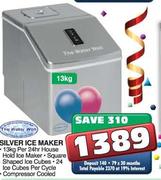 The Water Wor Silver Ice Maker