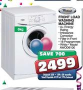 Whirlpool Front Load Washing Machine-6kg