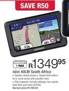 Garmin Nuvi 40LM South Africa