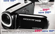 Safeway Digital Camcorder With Touch Screen